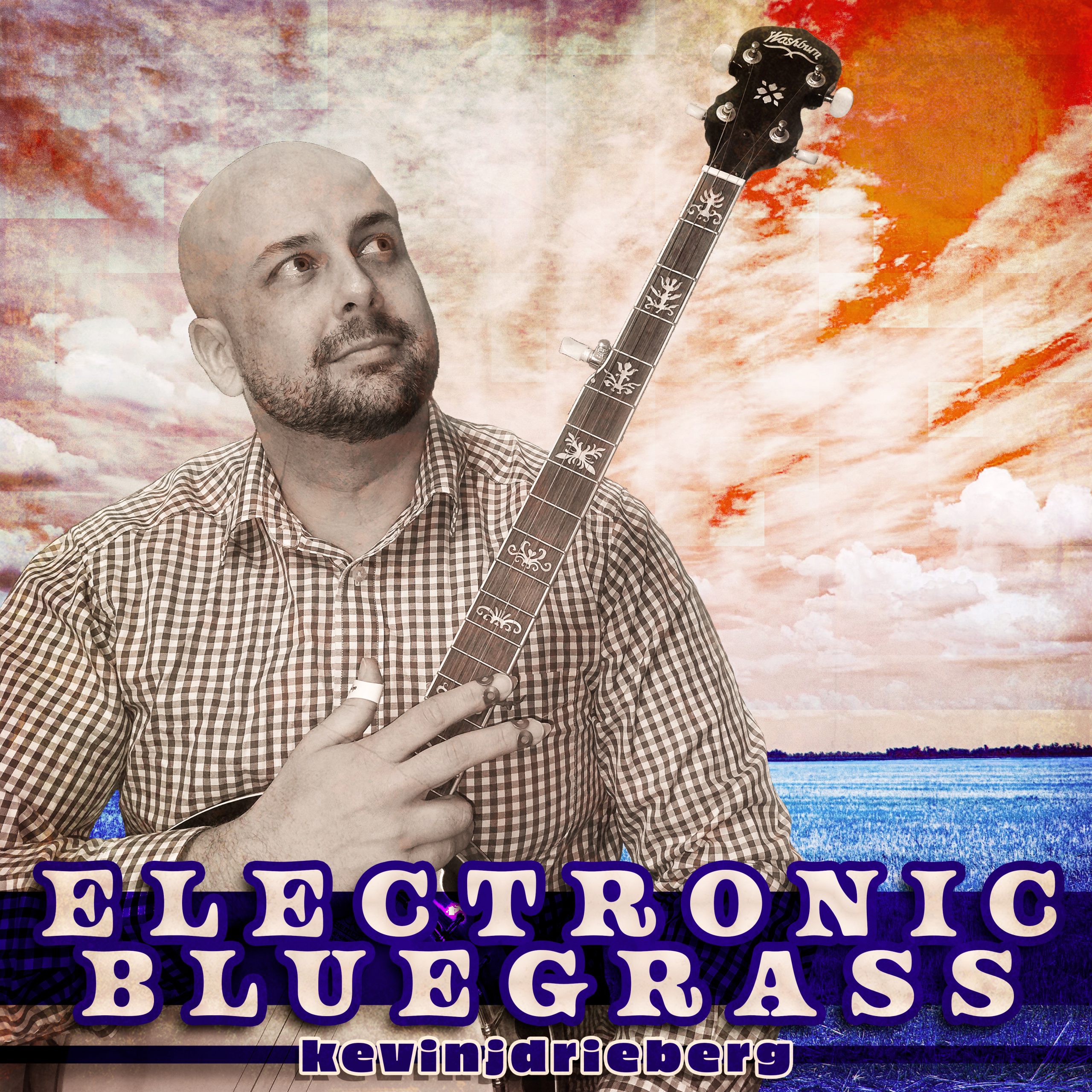 Electronic bluegrass music album cover